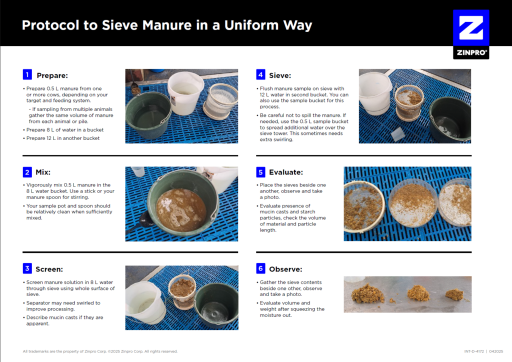 Sieve Manure Cover
